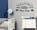 Little Man Cave Woodland Decal